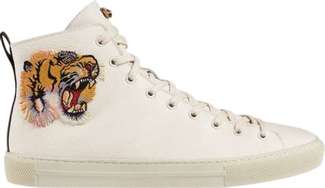 gucci leather high-top with tiger nederland|Buy Gucci Leather High Top 'Tiger' .